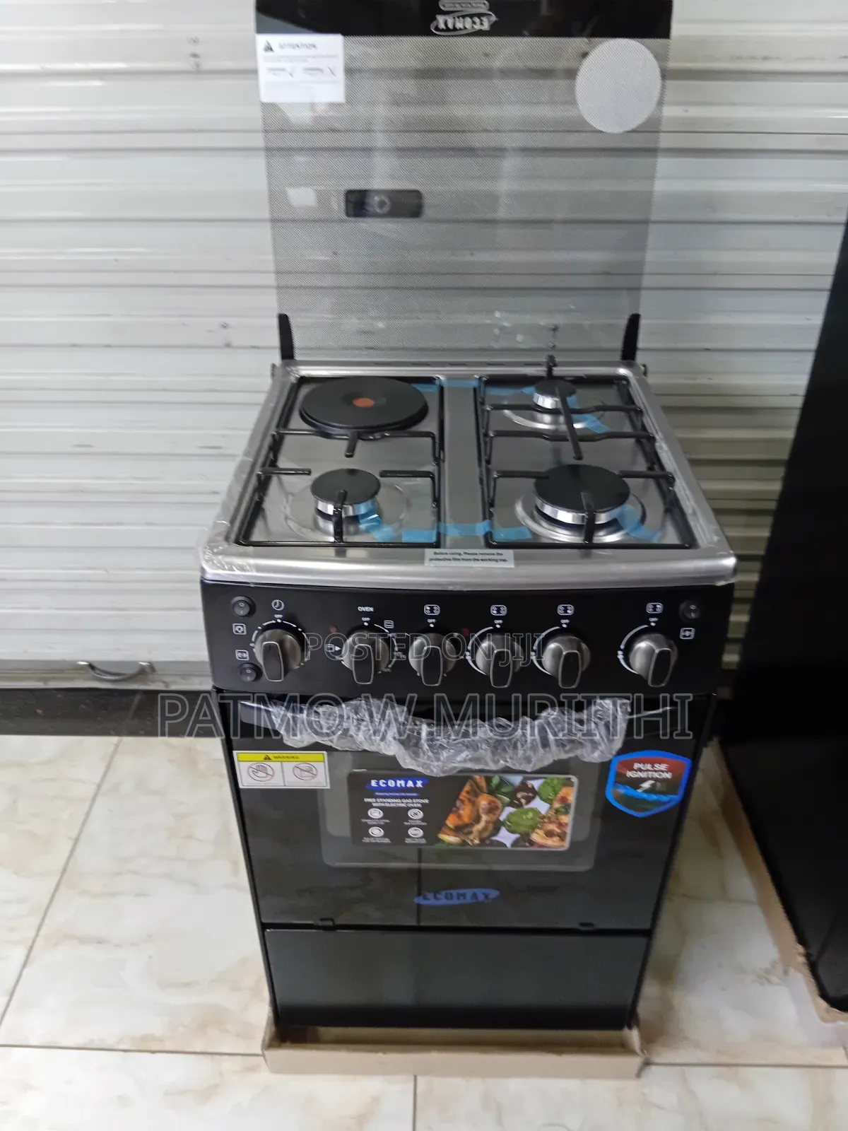 Ecomax 3+1 Standing Cooker With Electric Oven