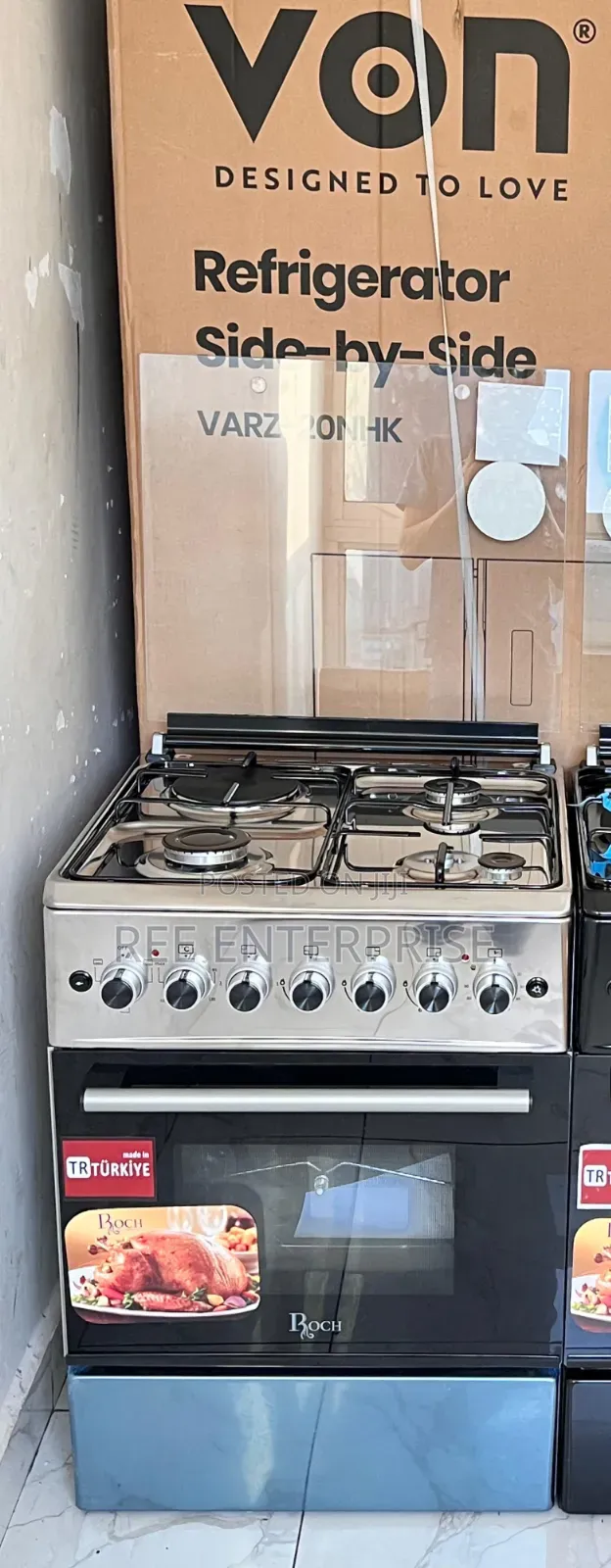 Turkey *Roch Silver 50×55 Standing 3+1 Cooker
