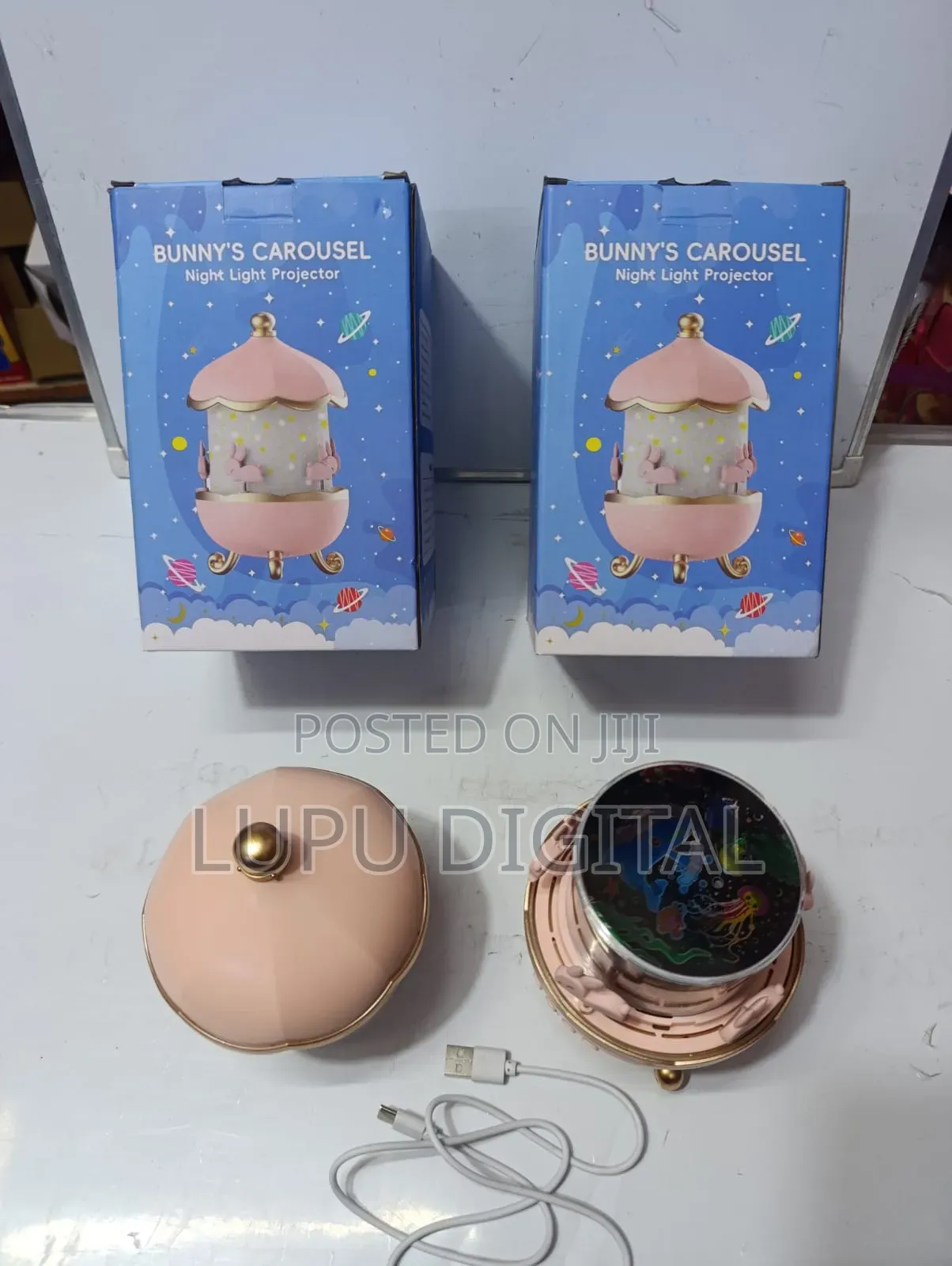 Bunny's Night Light Projector. Electric