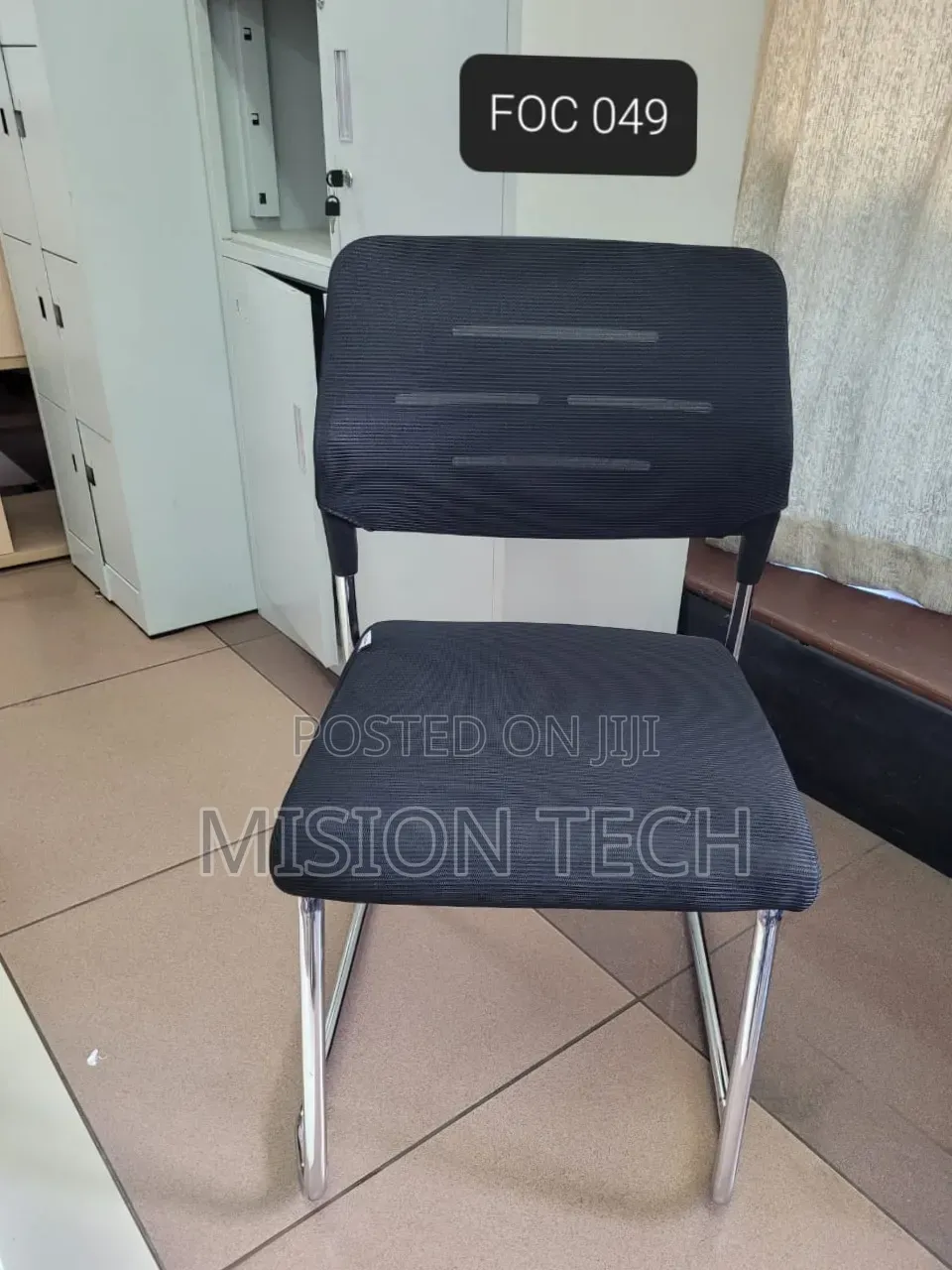 Executive Leather Office Waiting Chair