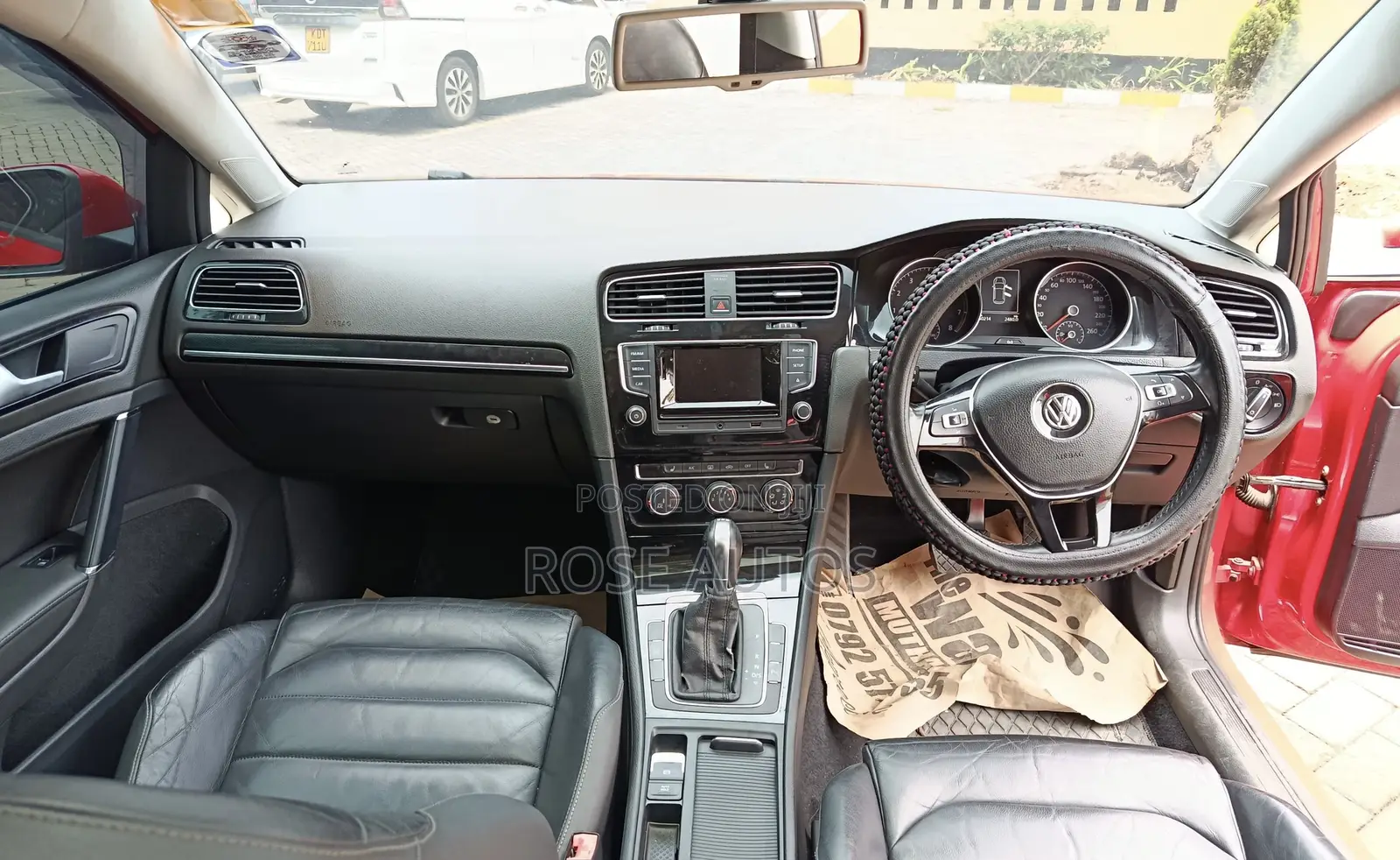 Volkswagen Golf 2016 Red