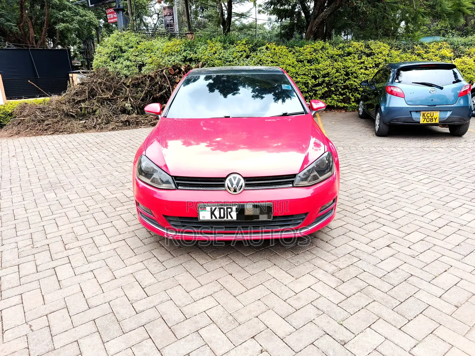 Volkswagen Golf 2016 Red