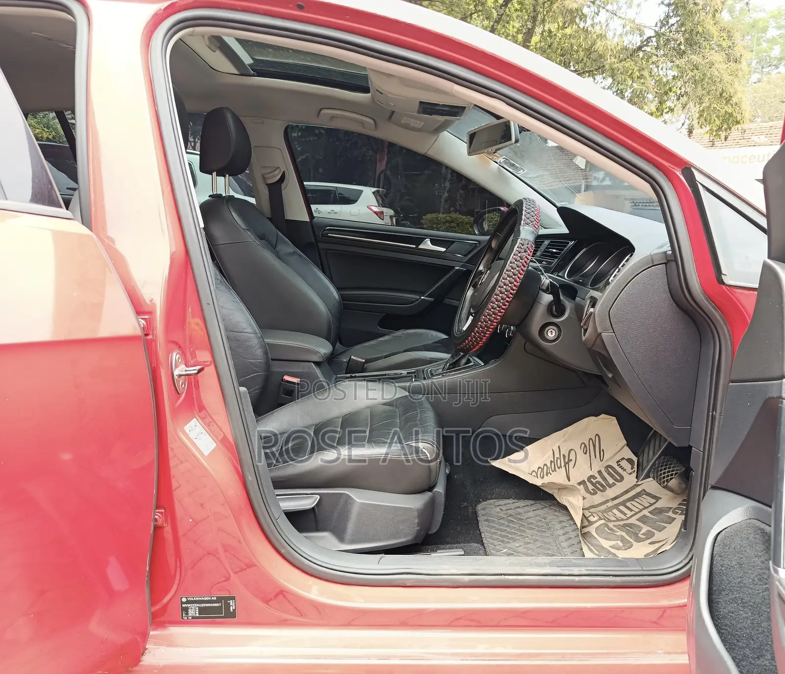 Volkswagen Golf 2016 Red