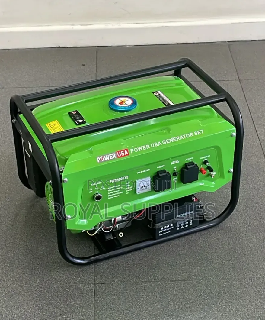 Power Usa 3.5kva Petrol Generator Keystart