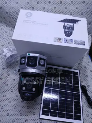 4mp Ptz Dual Lens Wifi Solar Camerawith 2way Audio Outdoor Camera