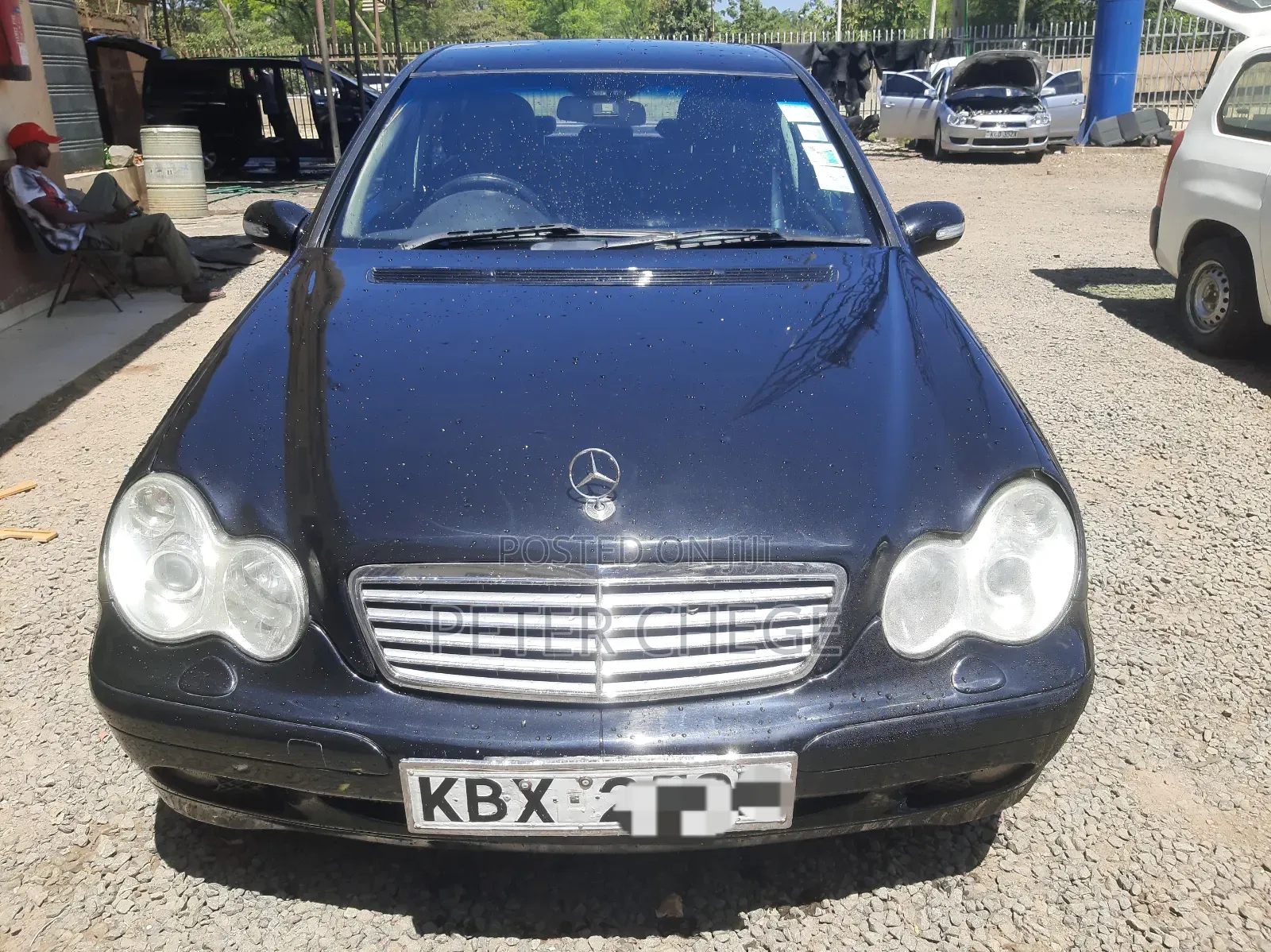 Mercedes-Benz C180 2007 Black