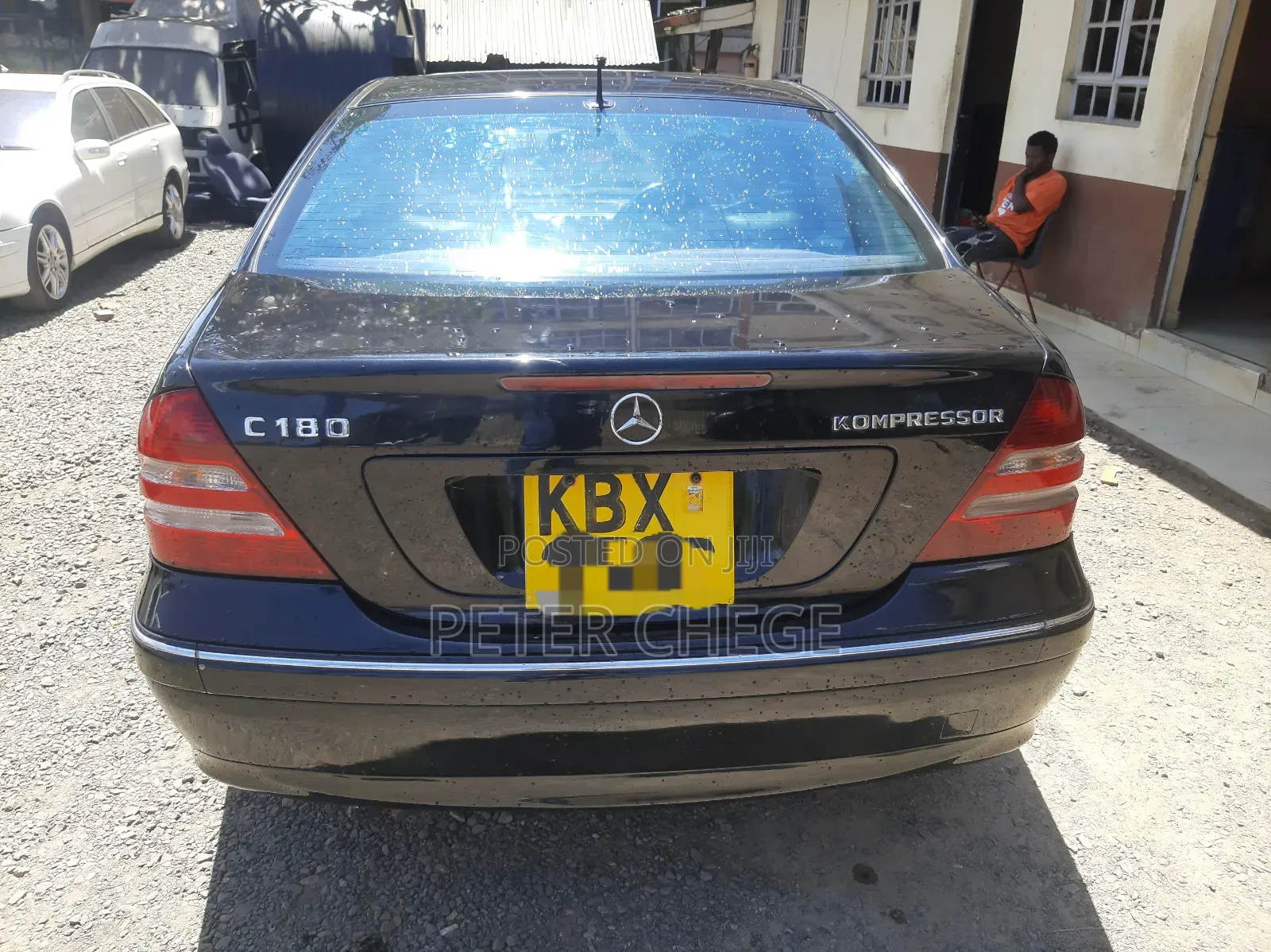 Mercedes-Benz C180 2007 Black