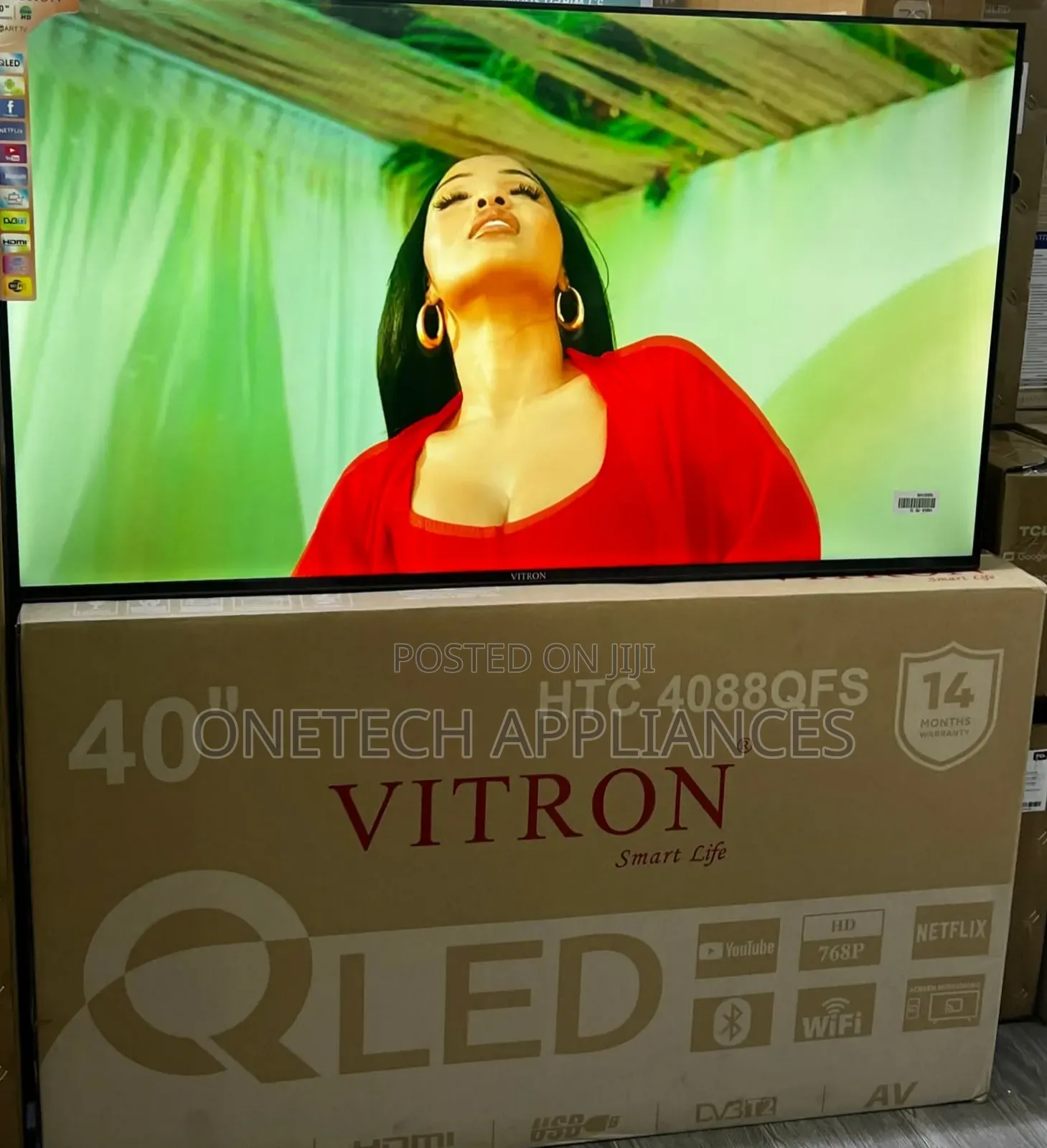 Vitron 40inch Qled Tv