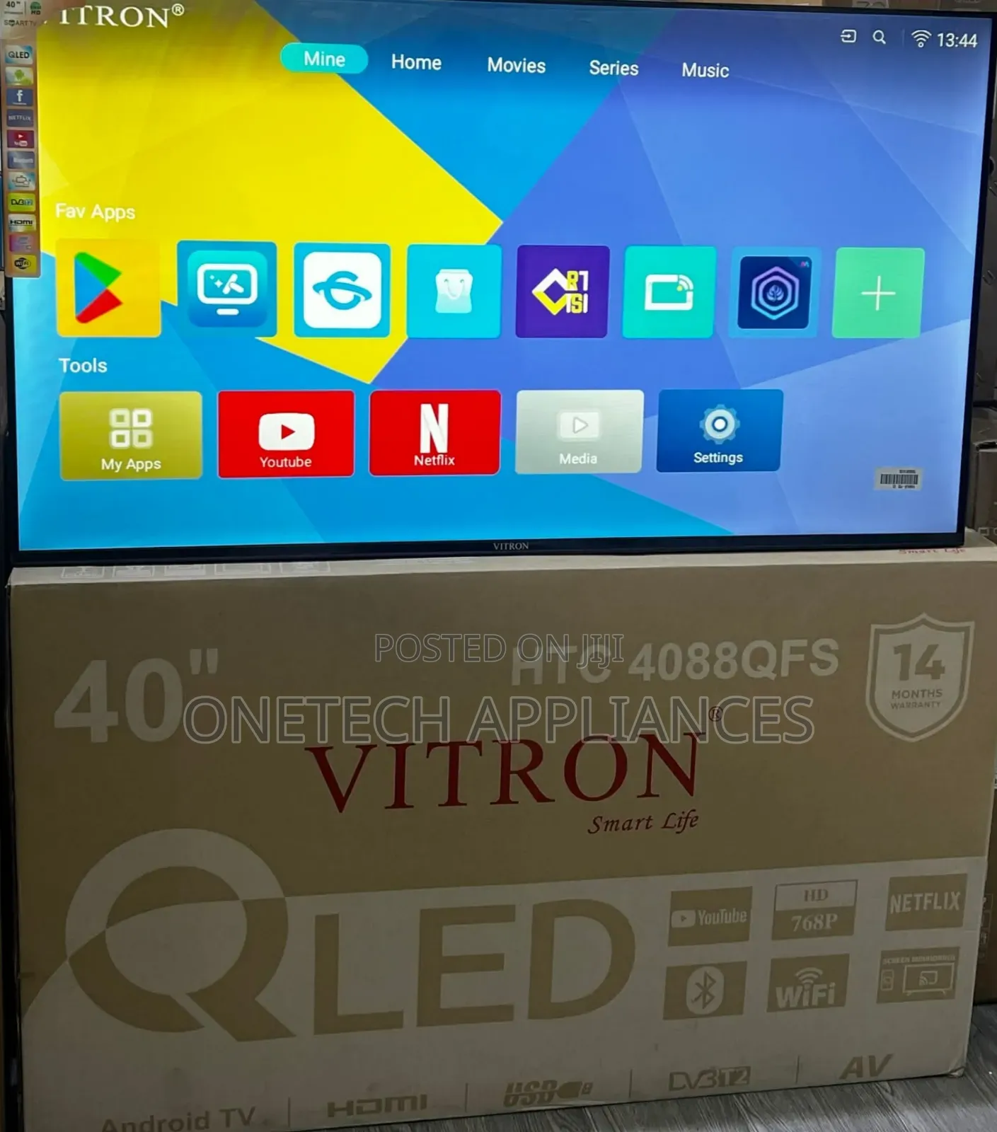 Vitron 40inch Qled Tv