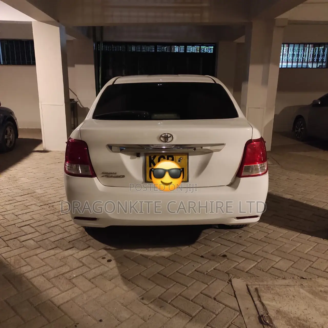 Toyota Axio for Hire