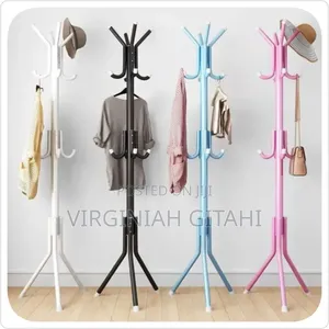 Coat Hanger In Black Pink White Blue