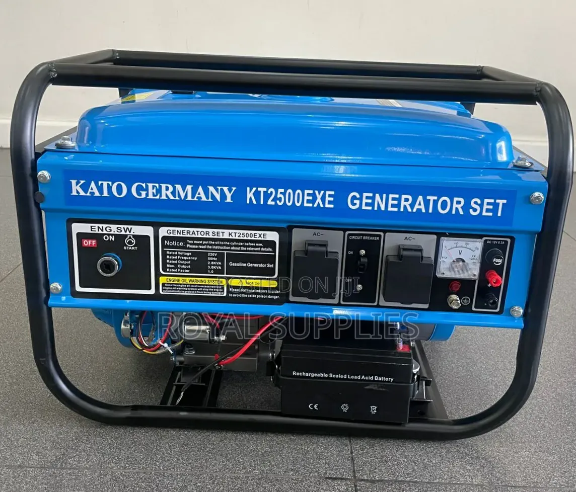 Kato Germany 3kva Petrol Generator Keystart