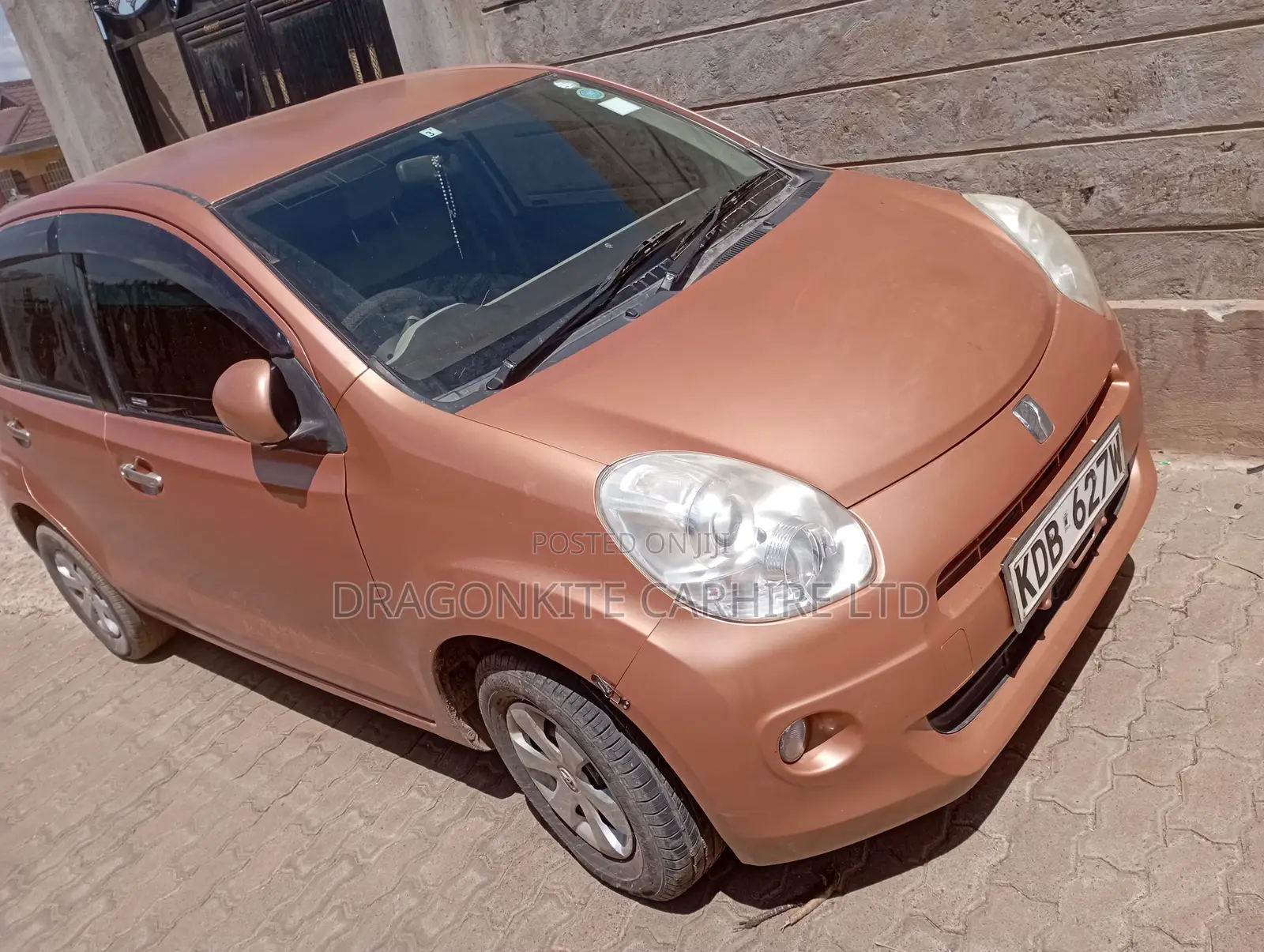 Toyota Passo for Hire/Rental