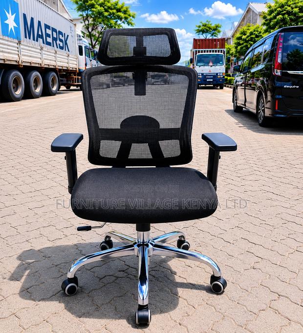 Office Chair: Ergonomic Orthopedic Mesh Study Seat - thumbnail 2