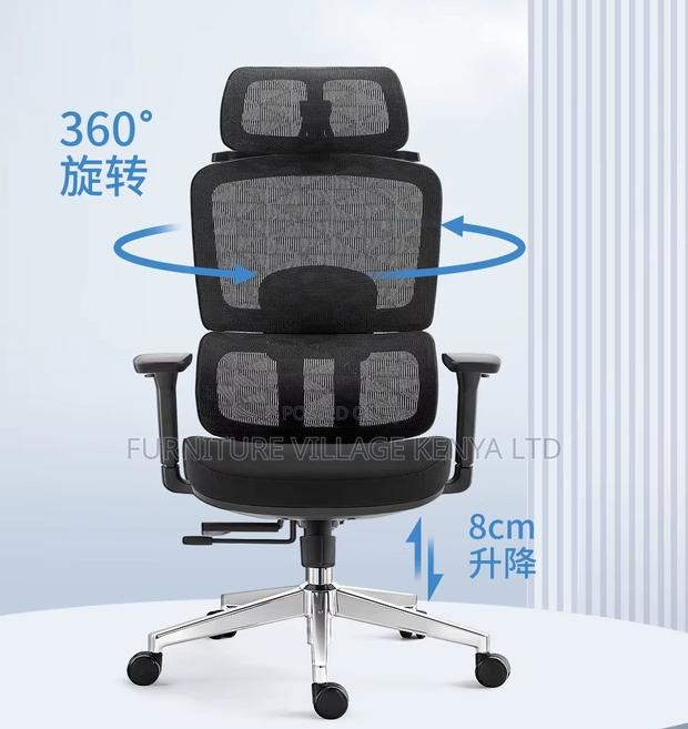 Office Chair: Ergonomic Orthopedic Mesh Study Seat - thumbnail 8