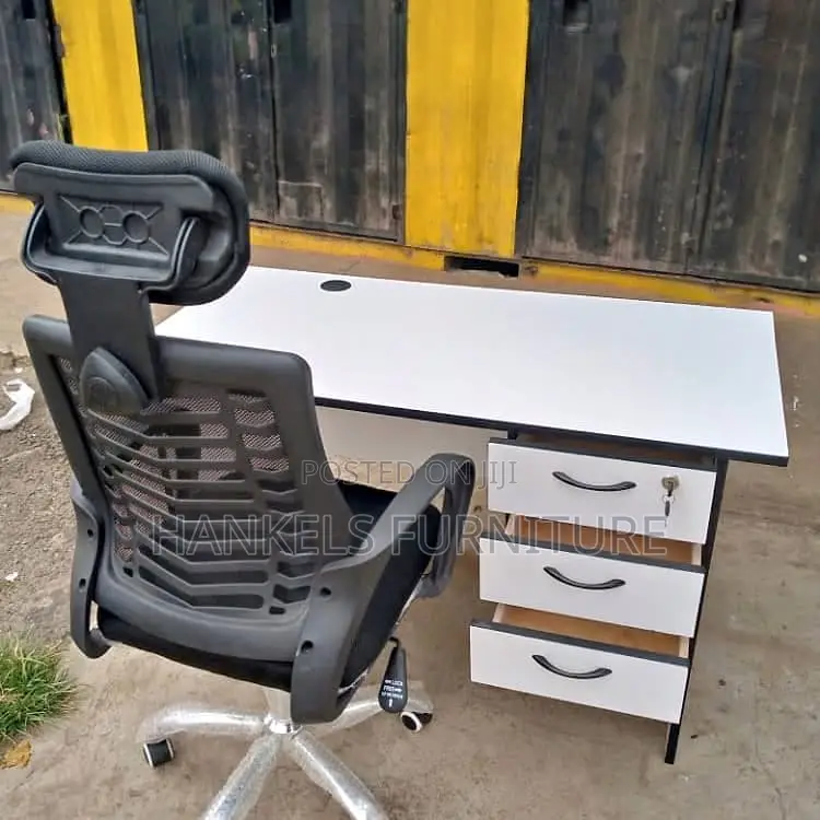 Office Desk and Chair Set for Modern Workspaces