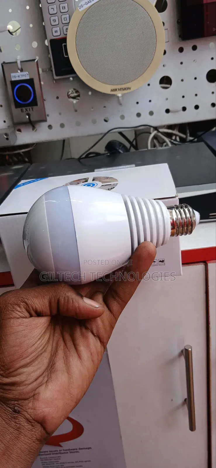 Wifi Light Bulb CCTV Camera