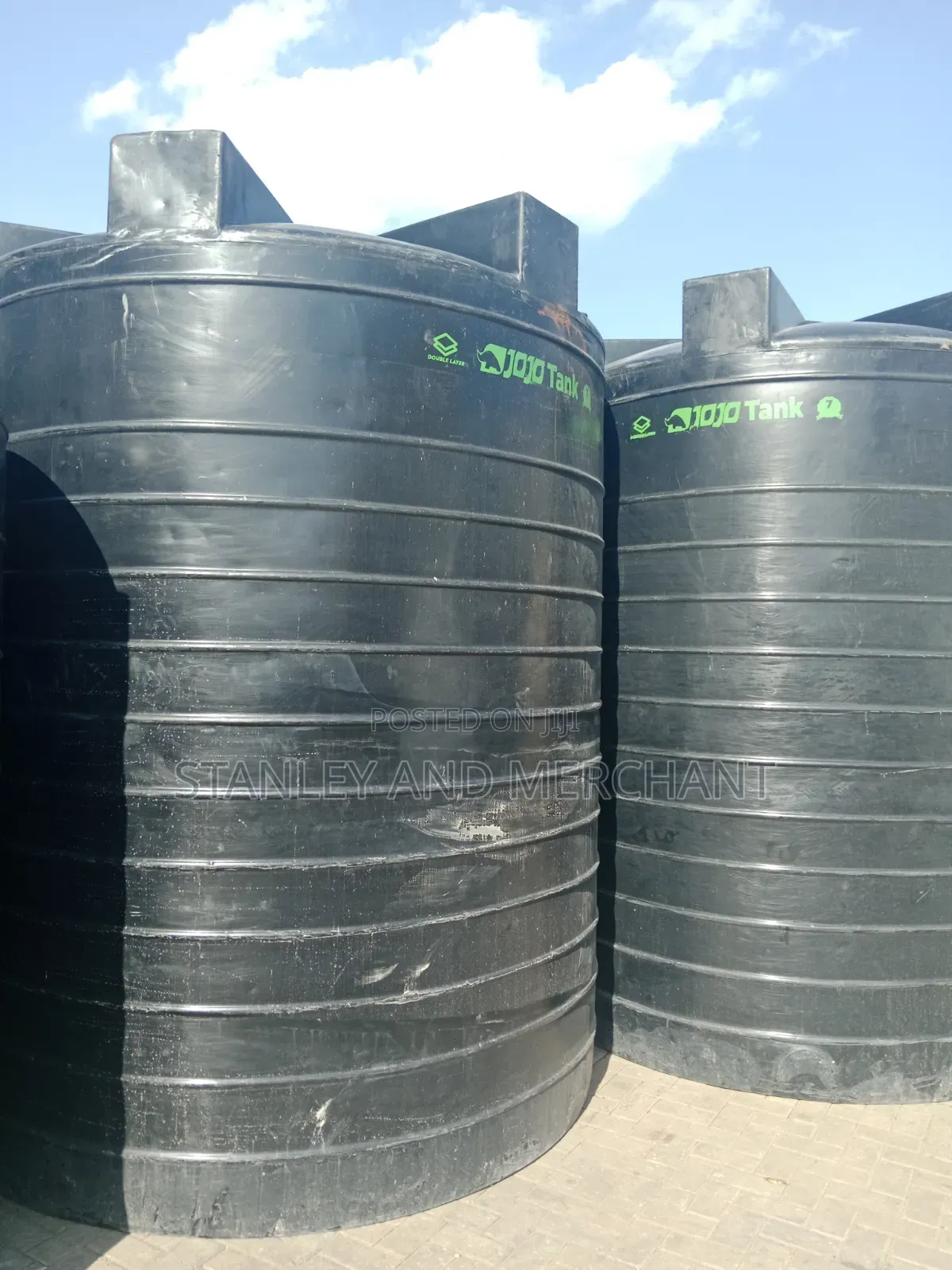 Jojo Black Water Tanks 6000l. 2 Layer. Countrywide Delivery -