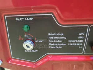 Pioneer 6.8kva Gasoline Generator
