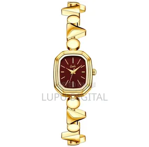 Ip Plated Steel Finish Gedi Ladies Watch