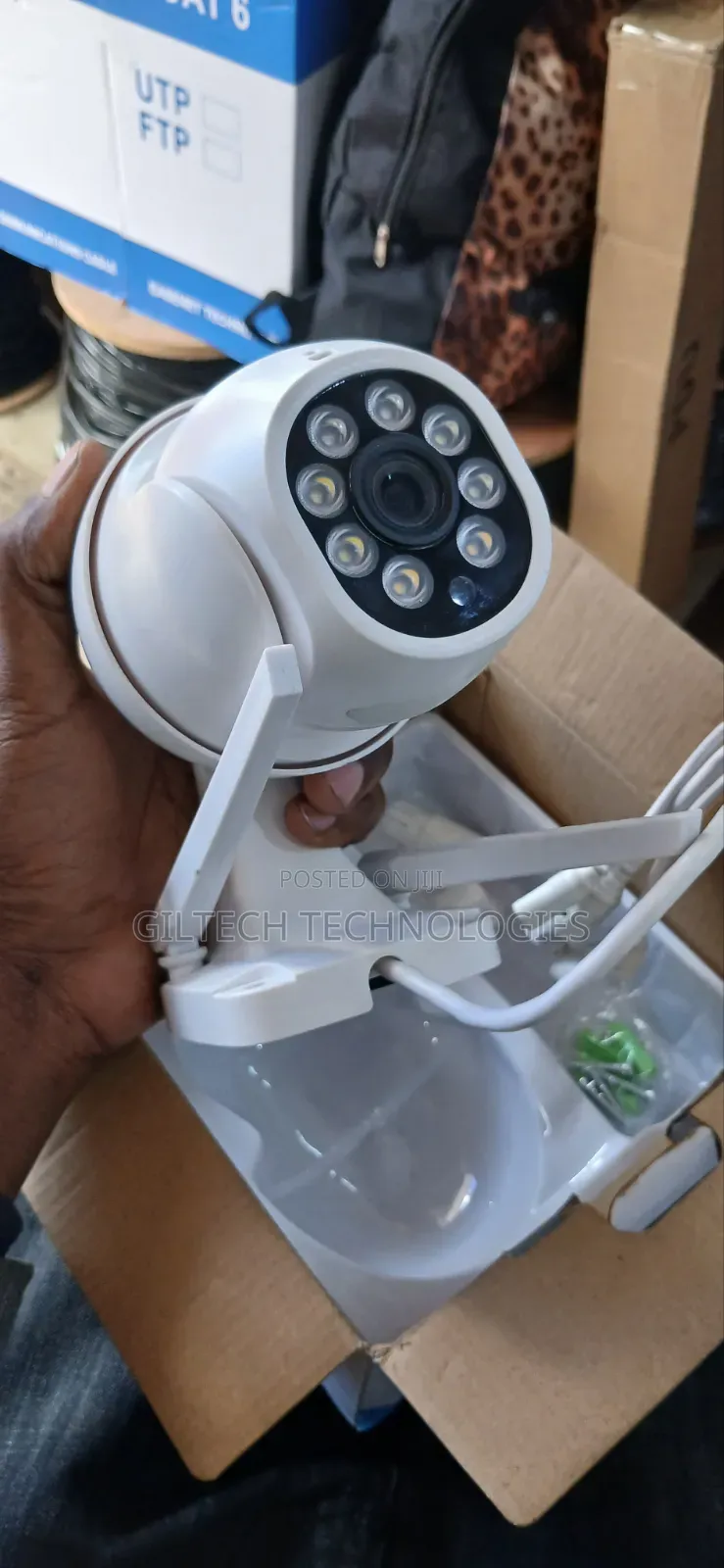 Smart Wifi PTZ Security Camera