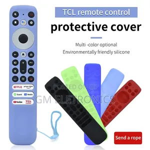 Silicone Remote Control Case Cover for TCL Tv Rc902v Protector Sleeve