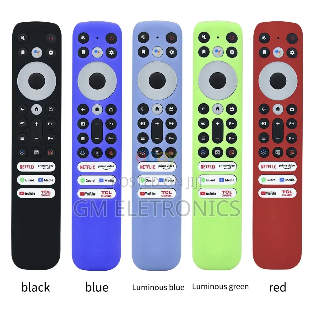 Silicone Remote Control Case Cover for TCL Tv Rc902v Protector Sleeve