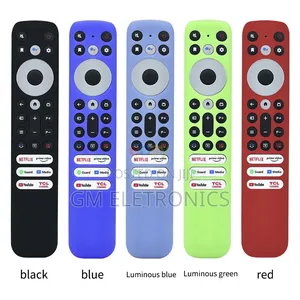 Silicone Remote Control Case Cover for TCL Tv Rc902v Protector Sleeve