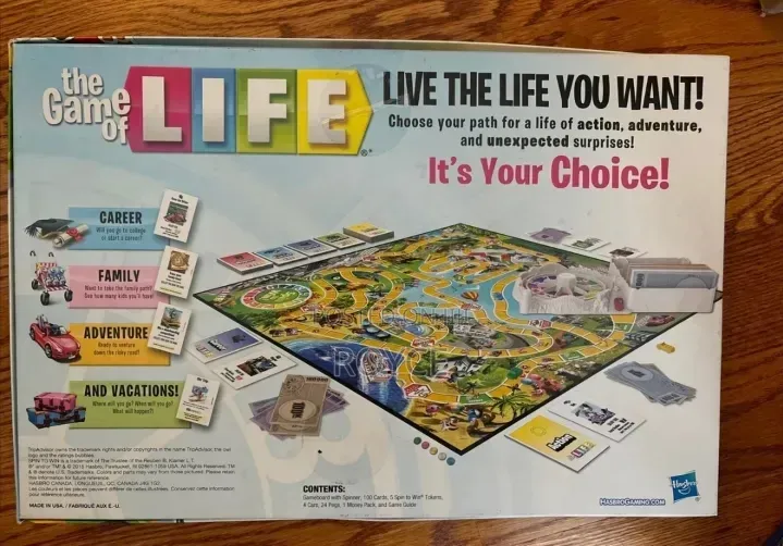 The Game of Life Board Game