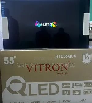 Vitron 55 Inches Qled Tv With Bluetooth and Youtube