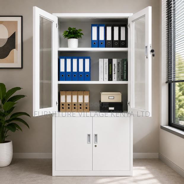 Office Cabinet: 2-Door File Storage Display Cabinet. - thumbnail 5