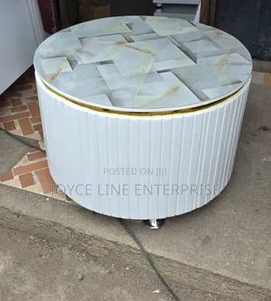 Executive Modern Round Coffee Table