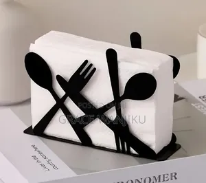 Metallic Serviette Holder *