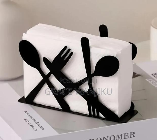Metallic Serviette Holder * - thumbnail 2