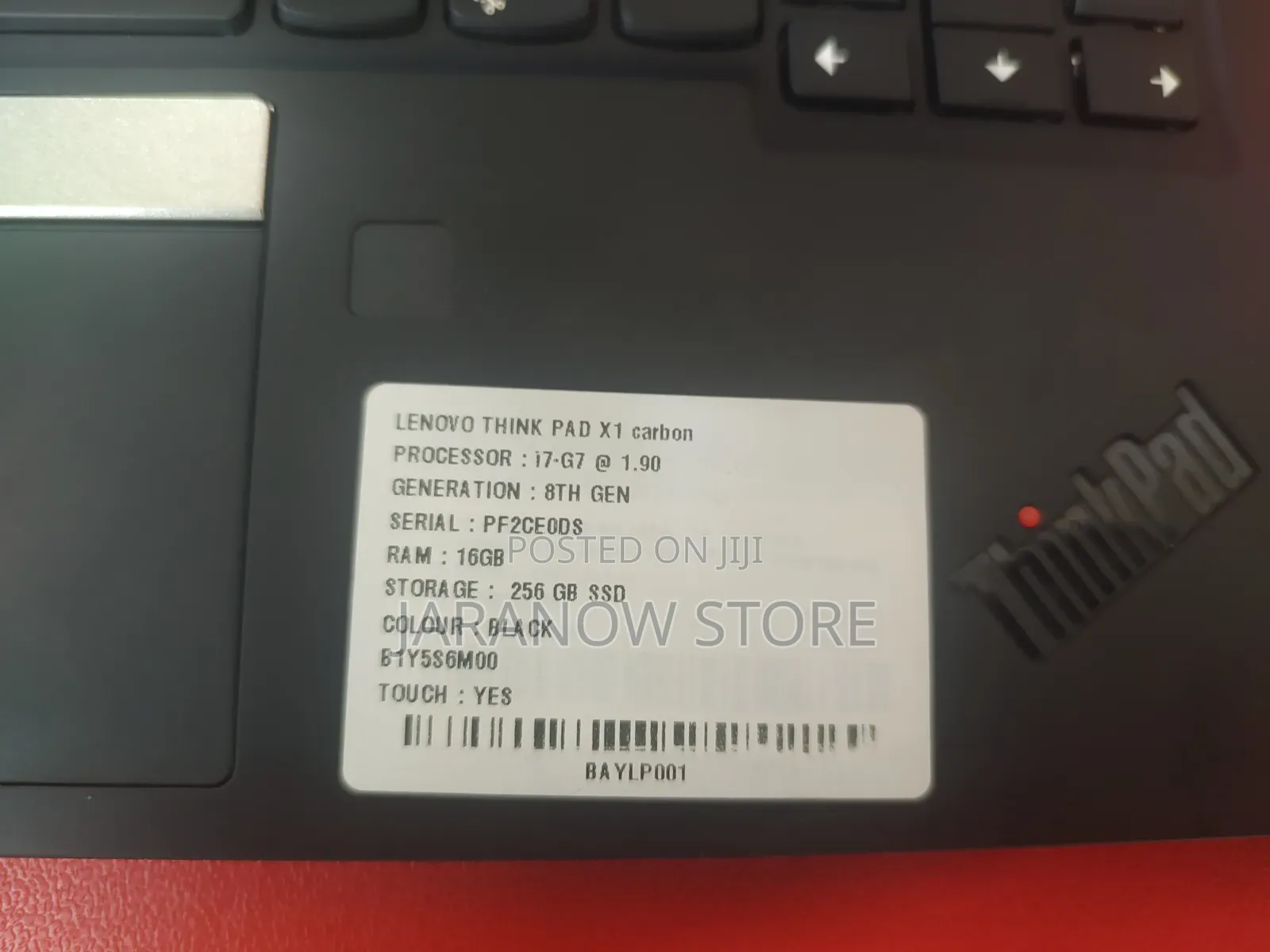 Laptop Lenovo ThinkPad X1 Carbon 16GB Intel Core i7 SSD 256GB