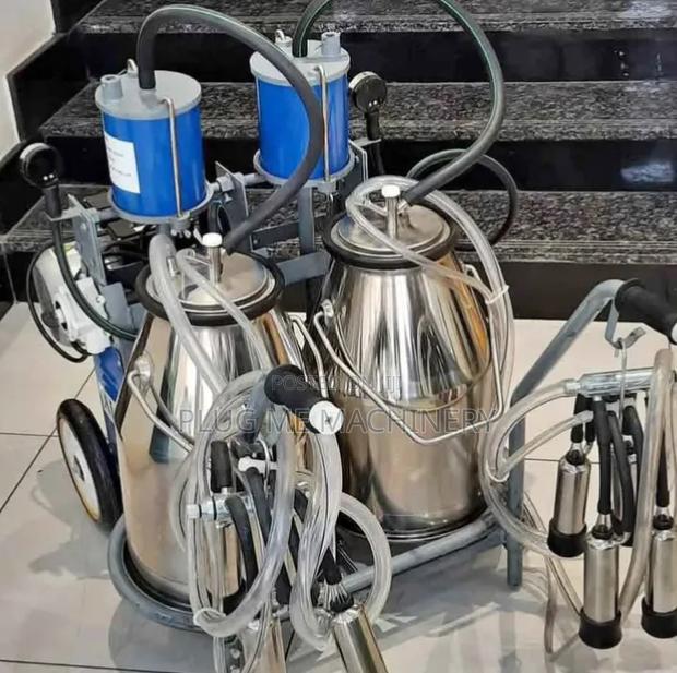 Reliable Milking Machine / New Dairy Farming Double Bucket Machine