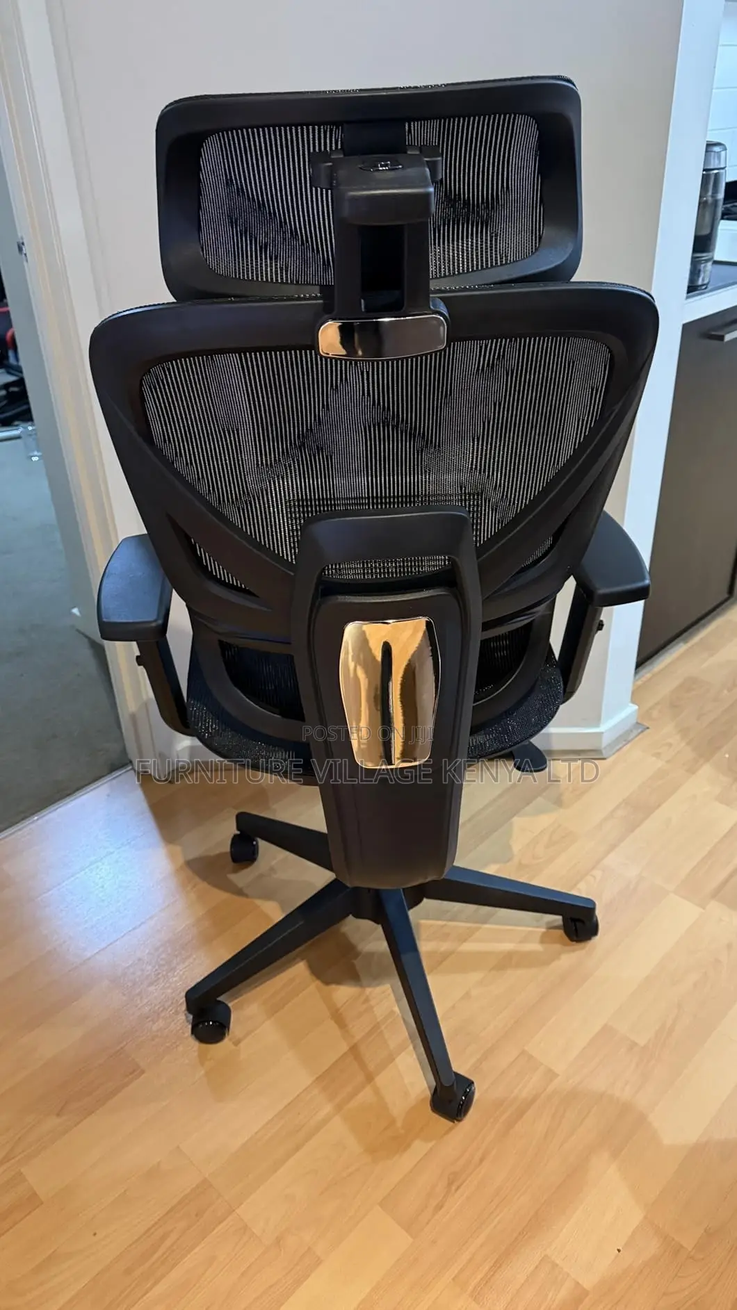 Office Chair: Ergonomic Office Task Chair With Foot Rest.