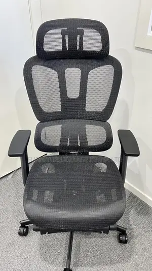 Office Chair: Ergonomic Office Task Chair With Foot Rest.
