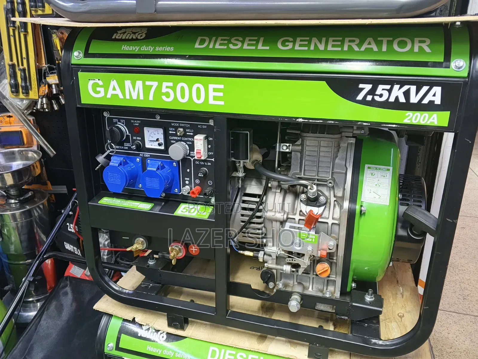 7.5kva Diesel Welding Generator
