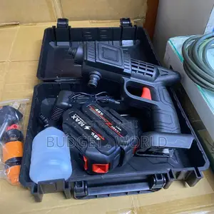 Cordless Portable Car Pressure Washer With Dual Batteries – Rechargeab