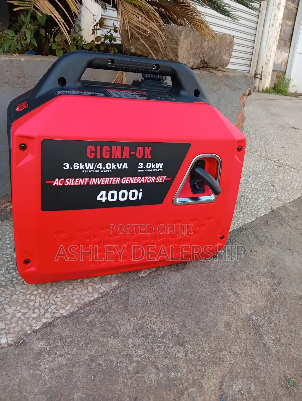 Cigma Uk Silent Inverter Generator 3.6kw