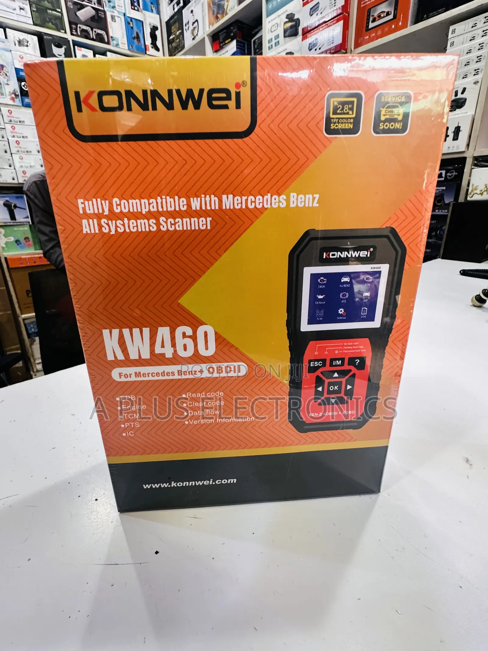 Kw460 Konnwei Obd Scanner (For Mercedes Benz) – Advanced Device