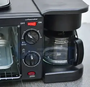Electric Oven - Nunix 3 in 1 Breakfast Machine 12 Litres, Coffee Maker