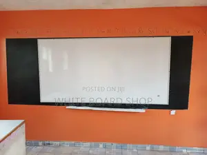 Imported Classroom Whiteboard 2.4m X 1.2m – Full Size Teaching Board