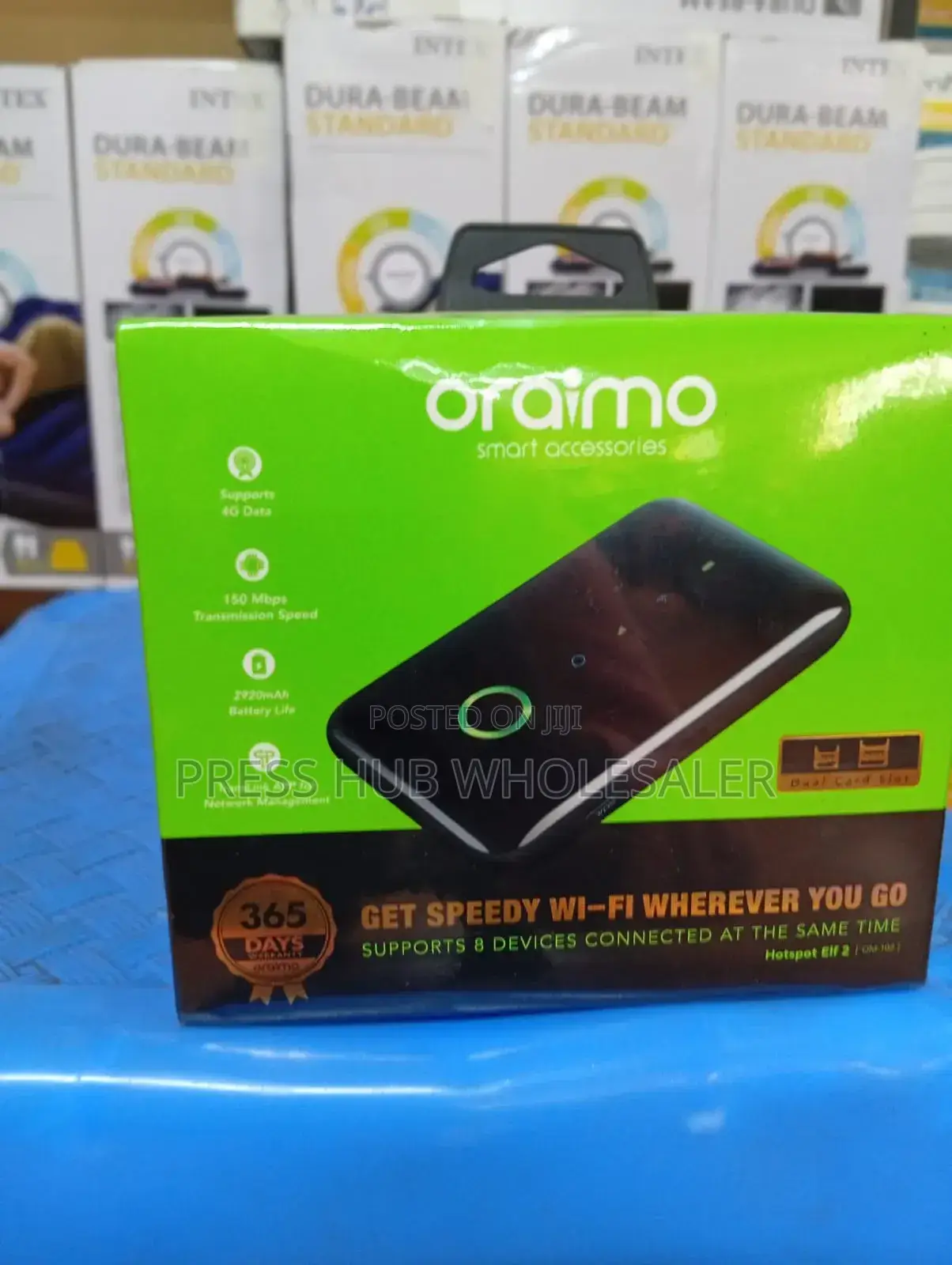 Oraimo Hotspot Elf 2 (Om-102) Portable 4g Wi-Fi Device