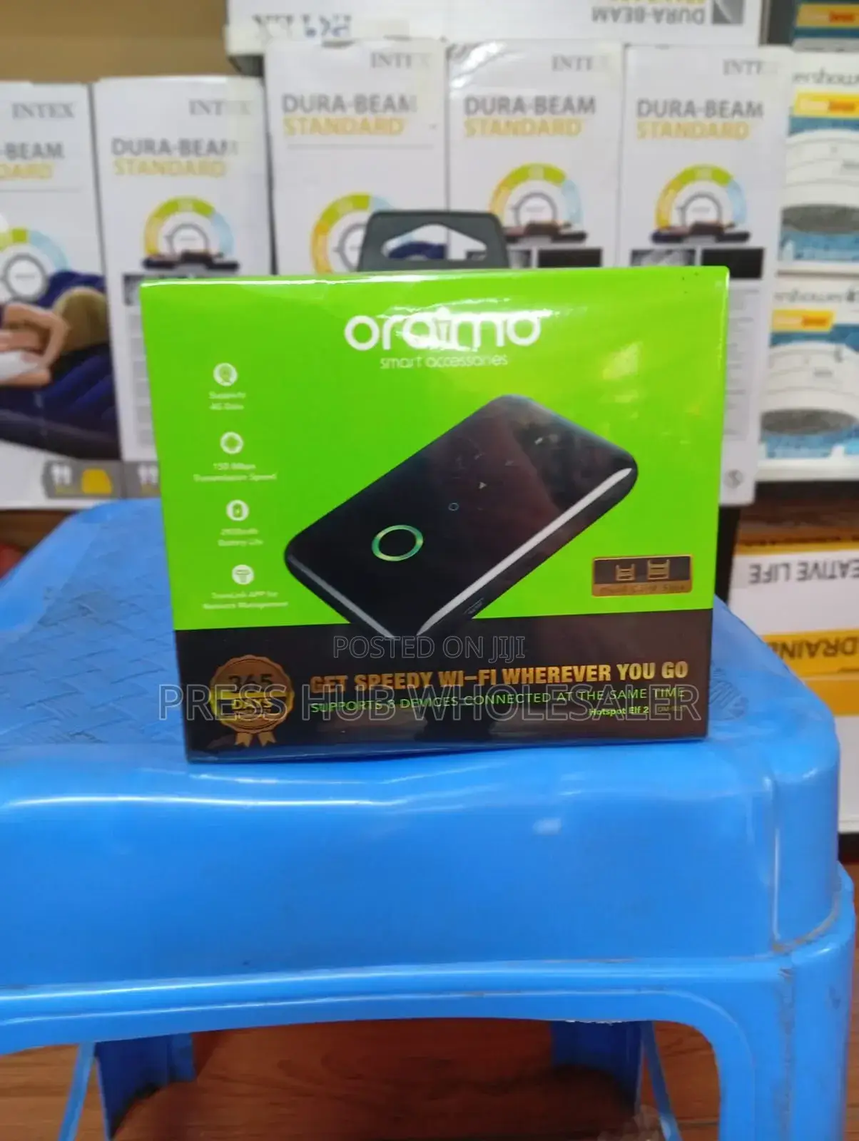 Oraimo Hotspot Elf 2 (Om-102) Portable 4g Wi-Fi Device* 
