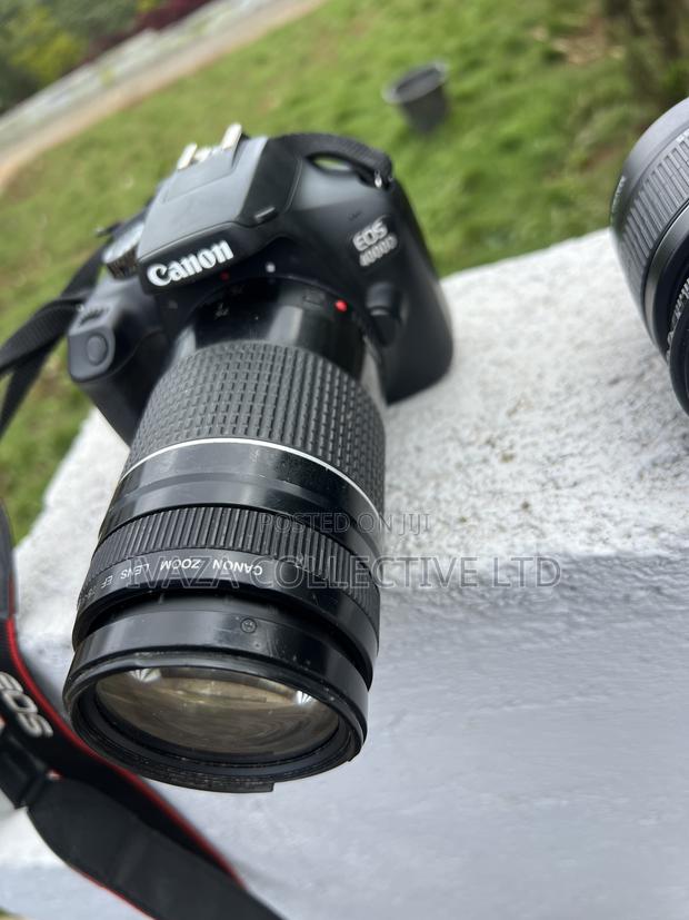 Canon Eos 4000d DSLR Camera With 18-55mm and 75-300mm - thumbnail 3
