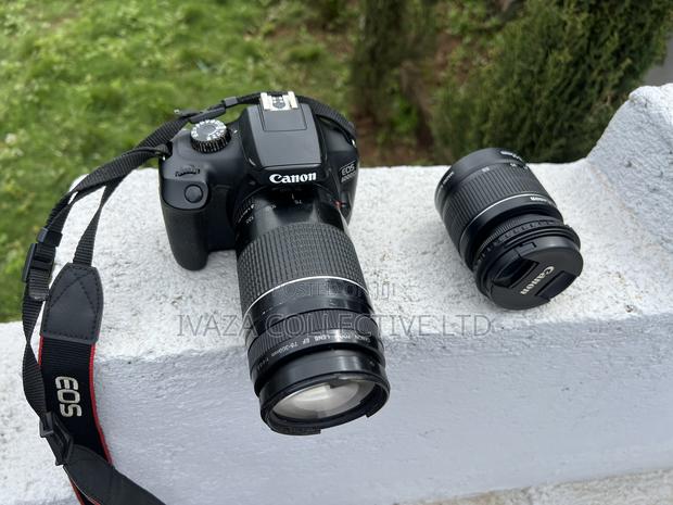 Canon Eos 4000d DSLR Camera With 18-55mm and 75-300mm - thumbnail 2