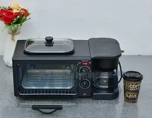 1100 Watts - Nunix 3-in-1 Breakfast Maker Machine (12 Litres)