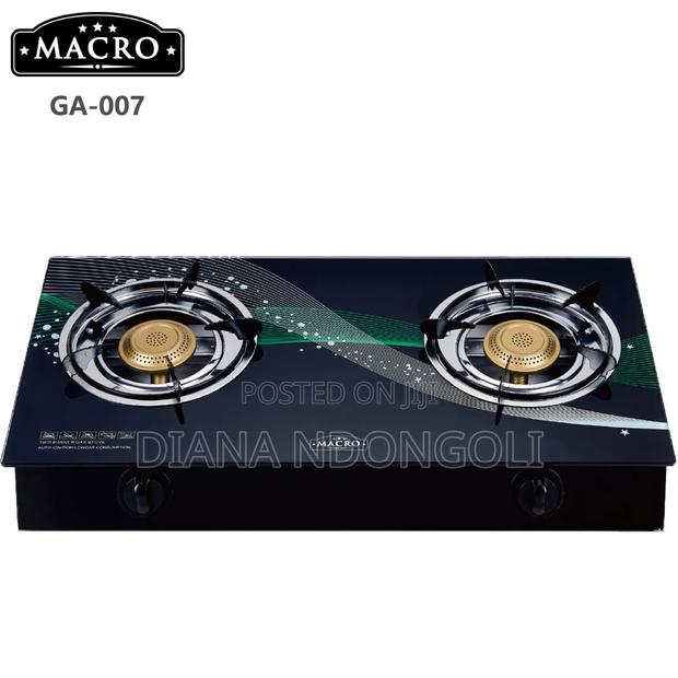 Nunix Macro 2 Glass Burner Cooker